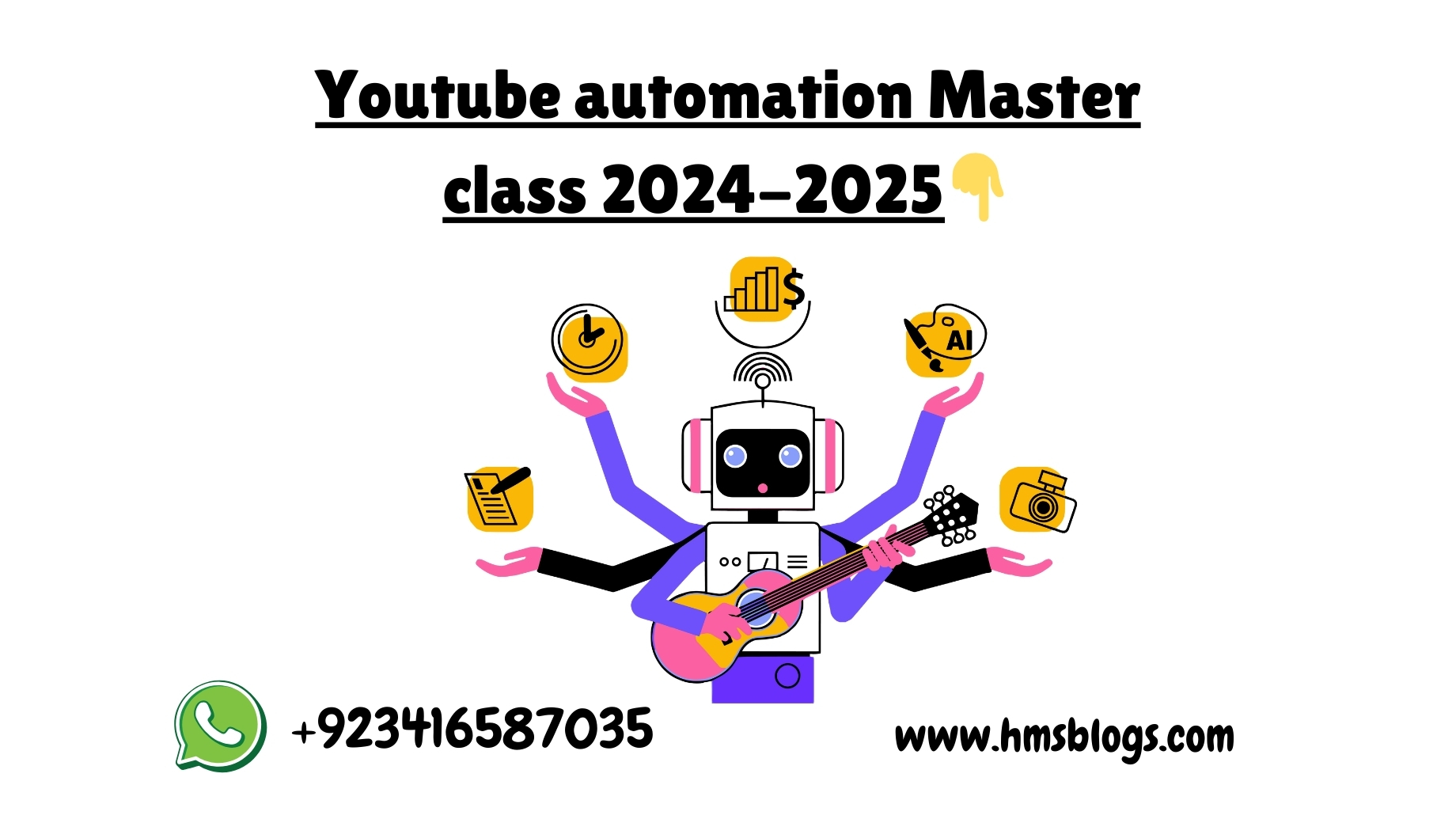 Youtube automation Master class 2024-2025