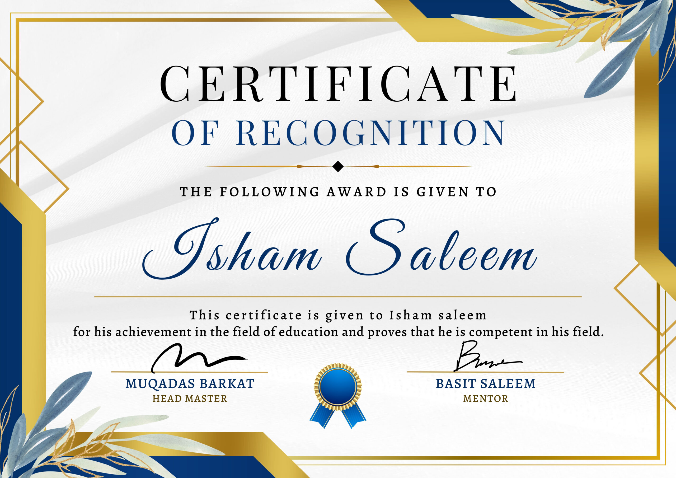 Editable Award-Winning Certificate Templates (Digital Download)