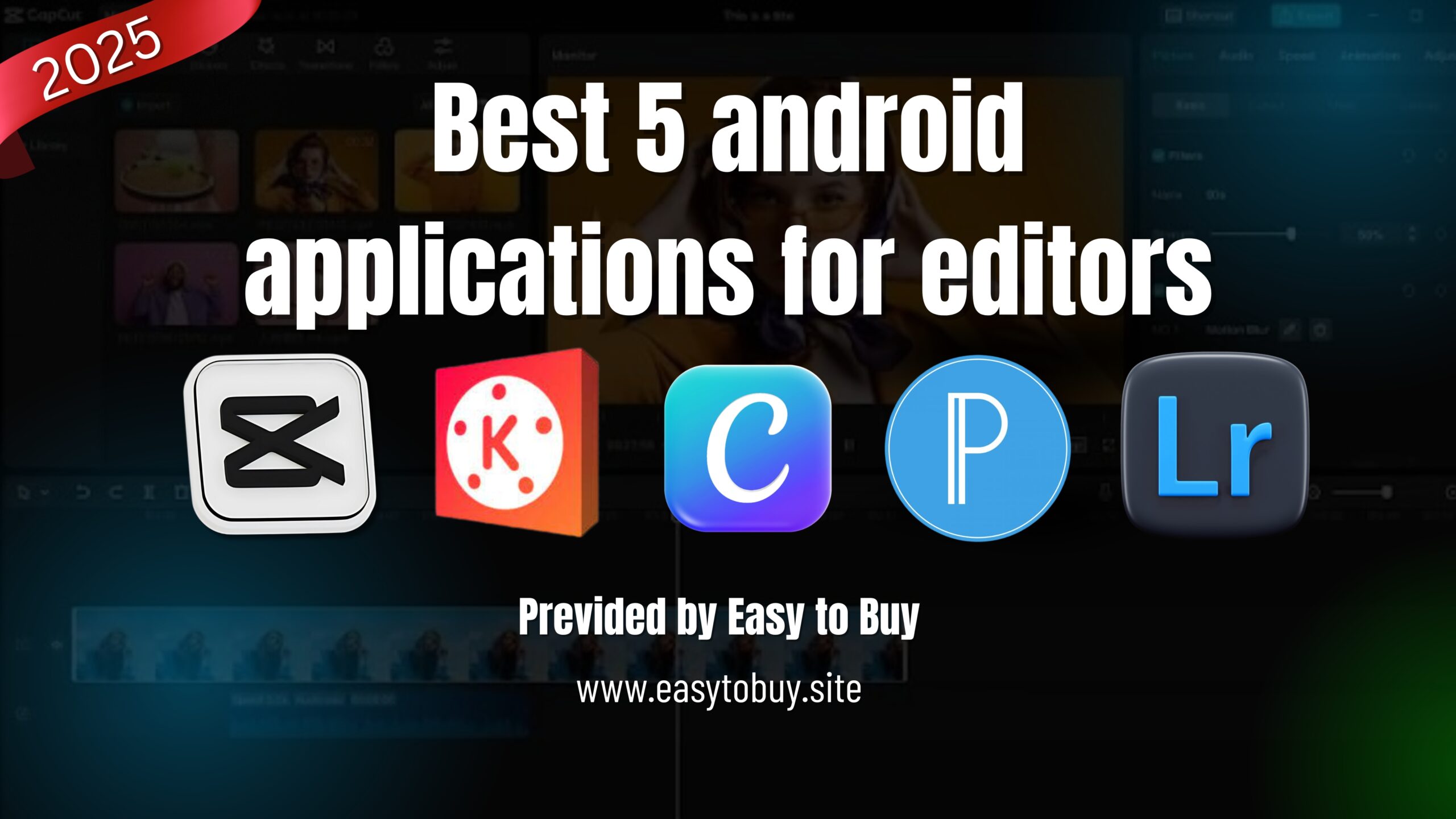 Best 5 android applications for editors