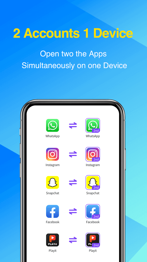 2Accounts v4.5.1 MOD APK (Premium Unlocked)