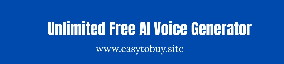 Unlimited Free AI Voice Generator